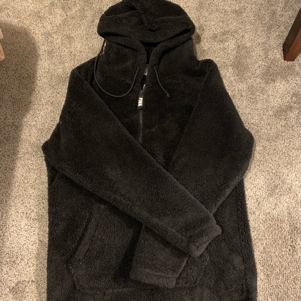 PINK teddy bear hoodie